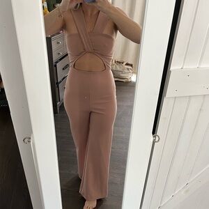 Blush pink jumpsuit